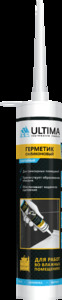 Герметик Ultima S силиконовый санитарный бесцветный 280 мл (H0803) 1уп=12шт