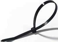 Хомут кабельный полиамид 2,5х140 мм стандартный 6.6 (-40С+85С) черный (упак.100шт.)