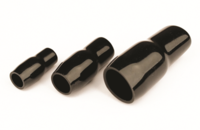 Изоляторы для наконечников, ПВХ, черные 16 мм