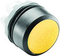 Кнопка желтая (только корпус) без подсветки без фиксации тип MP1-10Y
