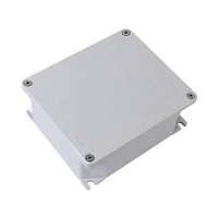 Коробка ответвительная алюминиевая 239х202х85мм окрашенная,IP66, RAL9006
