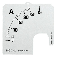 Шкала для амперметра SCL-A1-300/72